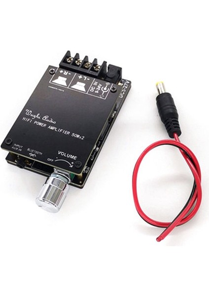 ZK-502C Bluetooth Dijital Ses Amplifikatör Kartı TPA3116 50WX2 Stereo 2.0kalnel Güç Hıfı Amplifikatör Modülü (Yurt Dışından)