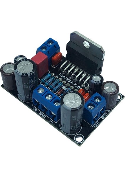 TDA7293/TDA7294 Mono Amplifikatör Kartı 100W Süper Güç Arka Pole Ultra Geniş Güç Kaynağı Çift Ac 12V-32V (Yurt Dışından)