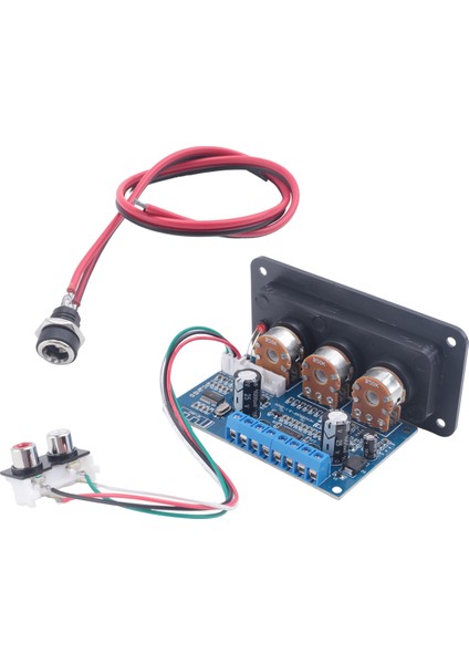 2.1 Kanal Bluetooth 5.0 Ses Amplifikatör Kartı 2X25W+50W Subwoofer Sınıf D Dc Dişi+Aux Kablosu ile Amplifikatör Kartı Kiti (Yurt Dışından) fiyatları