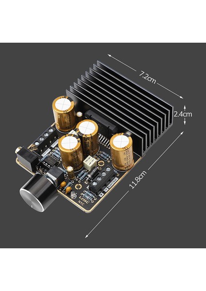 Lqsc TDA7850 2.1 Kanal Güç Amplifikatör Kartı 2X80W Car Ab Sınıfı Dıy Yüksek Güç 120W Bas Ses Güç Amplifikatör Modülü (Yurt Dışından) fırsatları
