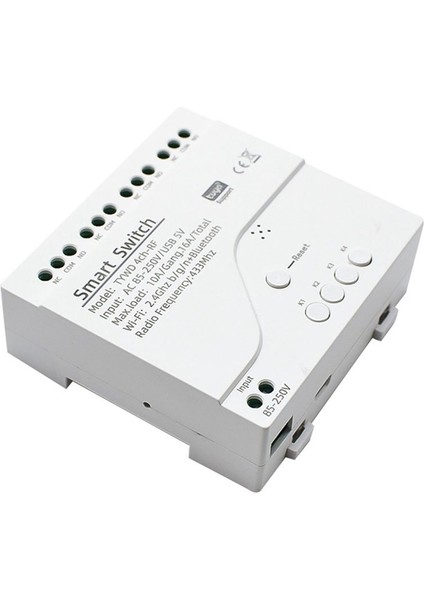 Steellaar Tuya Smart Switch Wifi Dıy Zamanlayıcı Kablosuz Denetleyicisi Evrensel Break Timer Akıllı Yaşam LED Işık Anahtarı Alexa Aksesuarları (Yurt Dışından)