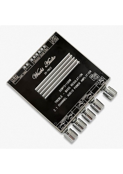 ZK-TB22 2.1 Kanal Bluetooth 5.1 Dıy Kasası+Dc Kablosu TPA3116D2 50WX2+100W Tweeter Subwoofer Modülü (Yurt Dışından) fırsatları