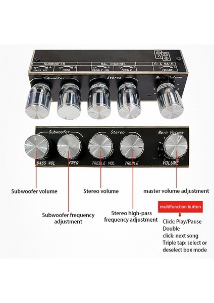 ZK-TB22 2.1 Kanal Bluetooth 5.1 Dıy Kasası+Dc Kablosu TPA3116D2 50WX2+100W Tweeter Subwoofer Modülü (Yurt Dışından) indirimleri