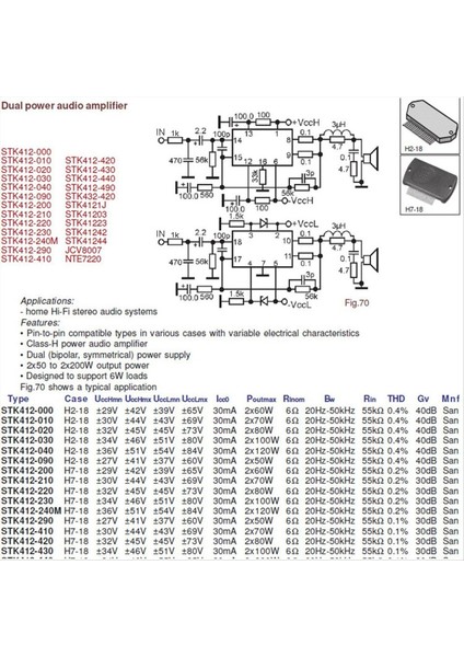 200WX2 Yüksek Güçlü Güzel Ses Kalın Filmi STK412-530 Güç Amplifikatör Kurulu Bitmiş Tahtası (Yurt Dışından) fiyatları
