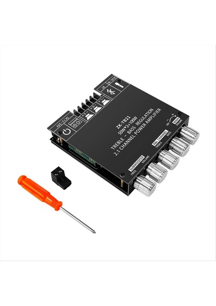 TPA3116D2 Amplifikatör Kartı Modülü ZK-TB21 2.1 Kanal Bluetooth Dijital Modül Dökme Yüksek/düşük Ton Subwoofer Modülü (Yurt Dışından)