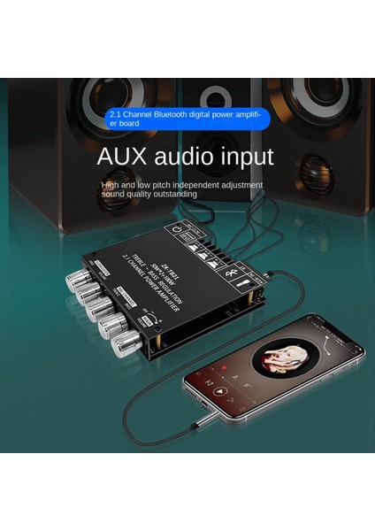 TPA3116D2 Amplifikatör Kartı Modülü ZK-TB21 2.1 Kanal Bluetooth Dijital Modül Dökme Yüksek/düşük Ton Subwoofer Modülü (Yurt Dışından) fiyatları