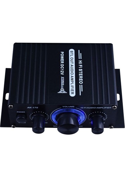 Güç Amplifikatörü Fm Radyo Mini Amplifikatörü 400W Hıfı Mini Hıfı Sesli Güç Amplifikatörü Ses Amplifikatörü AK170 Ses Amplifikatörü (Yurt Dışından)