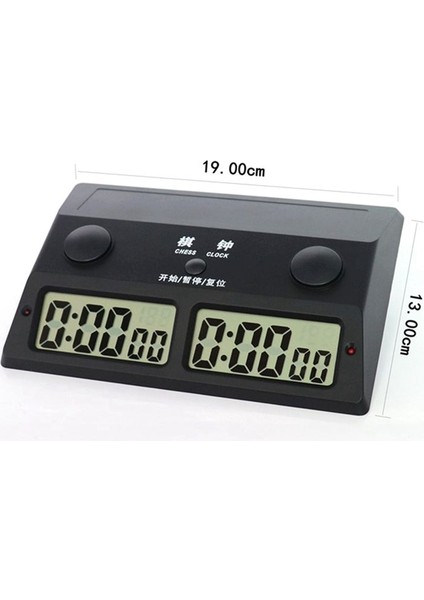 Satranç Saati Yarışma Saati Metre Dijital Tahta Oyunu Kronç YS-385 Profesyonel Satranç Sayma Zamanlayıcı (Yurt Dışından) fırsatları