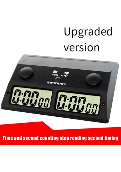Satranç Saati Yarışma Saati Metre Dijital Tahta Oyunu Kronç YS-385 Profesyonel Satranç Sayma Zamanlayıcı (Yurt Dışından) indirimleri