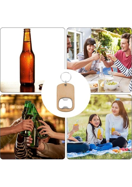 20PCS Kişiselleştirilmiş Ahşap Anahtarlık Şişe Açıcı Dökme Şişe Açıcı Parti, Aile Birleşimi Iyilikler Düğün Leri Iyilik (Yurt Dışından) modelleri