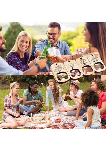 20PCS Kişiselleştirilmiş Ahşap Anahtarlık Şişe Açıcı Dökme Şişe Açıcı Parti, Aile Birleşimi Iyilikler Düğün Leri Iyilik (Yurt Dışından) indirimleri