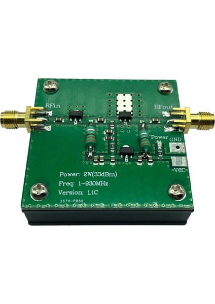 Radyo Iletim Fm Hf 1--930MHZ 2.0W 2W Rf Geniş Bant Güç Amplifikatör Modülü (Yurt Dışından) fiyatları
