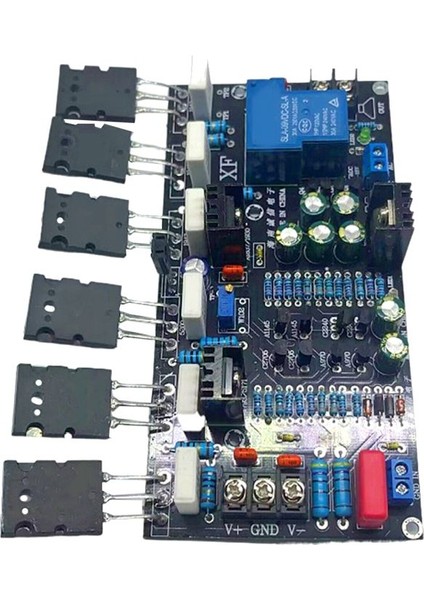 Mono 300W Güç Amplifikatör Kartı 1943+5200 Yüksek Güçlü Arka Aşamalı Güç Amplifikatör Kartı Hoparlör Koruması (Yurt Dışından)
