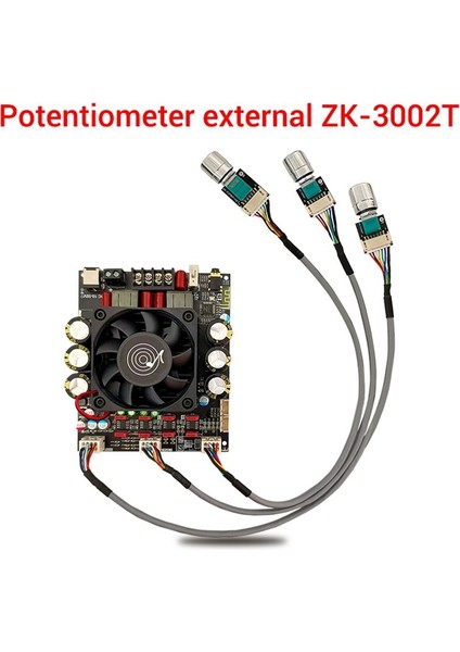 ZK-3002T Bluetooth Dijital Güç Amplifikatör Kartı 300WX2 2.0 Kanal Stereo Hıfı Preamplıfıcıcıcıcıcıcıcıcıcıcıcu (Yurt Dışından) indirimleri