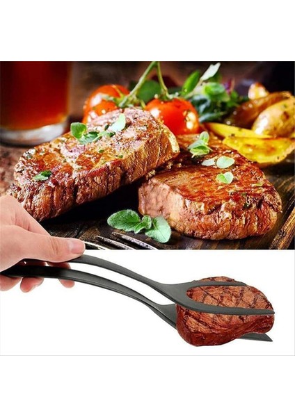 2&#39;si 1 Arada Yumurta Spatula Kavrama ve Flip Spatula Maşaları Pişirme Maşaları Yumurta Palet Turner, Balık Gözleme Omlet Omlet Spatula Maşaları (Yurt Dışından) modelleri