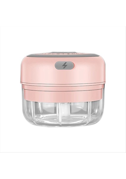 Elektrikli Sarımsak Masher Mini Kıyıcı Sebze Biber Karıştırma Kesme Et Zencefil Masher Makinesi Pembe (Yurt Dışından)