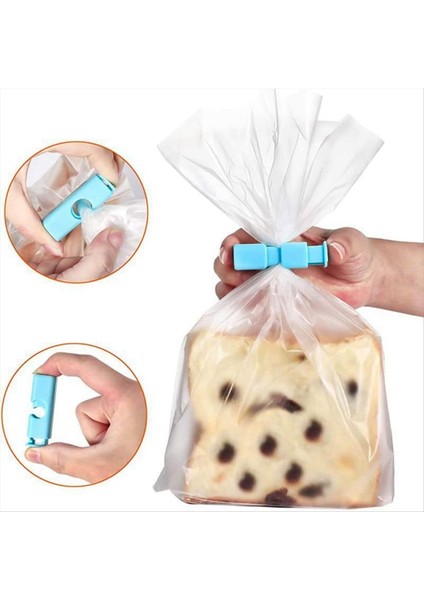 Steellaar Sızdırmazlık Klipsini Koruma Torbası Klipsli Atıştırmalık Taze Gıda Depolama Mühür Çanta Klipsleri Mühürleyici Kelepçe Mutfak Depolama Aleti (Yurt Dışından) modelleri