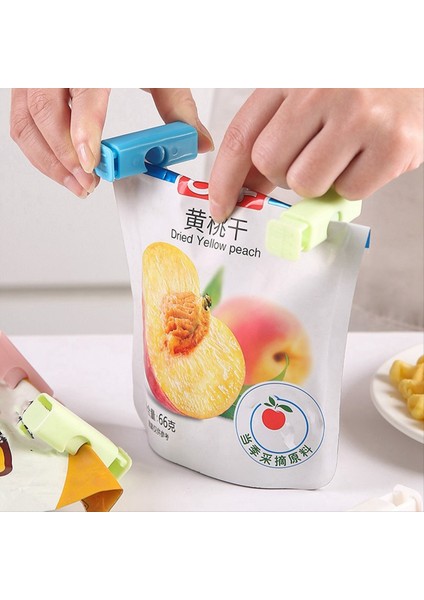 Steellaar Sızdırmazlık Klipsini Koruma Torbası Klipsli Atıştırmalık Taze Gıda Depolama Mühür Çanta Klipsleri Mühürleyici Kelepçe Mutfak Depolama Aleti (Yurt Dışından) indirimleri