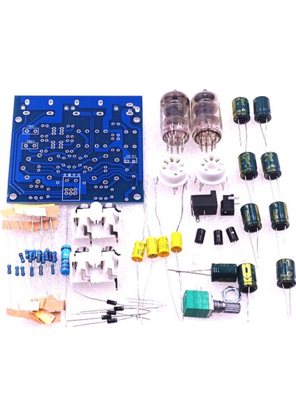 Ac 12V 1A 6j1 Değer Preamp Tüp Preamp Preamp Amplifikatör Kart Önsözlü Kulaklık Dıy Kitleri (Yurt Dışından)