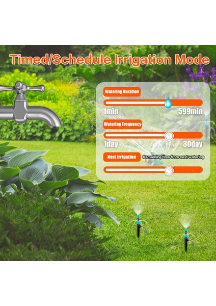 2 Yollu Su Zamanlayıcı LCD Ekran Zamanlayıcı Su Geçirmez IP65 Ev Bahçesi Sulama Yağışı Zamanlayıcısı Otomatik Kontrolör Sistemi (Yurt Dışından) indirimleri