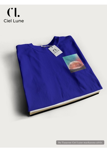Dream World Baskılı Özel Oversize Unisex Tişört modelleri