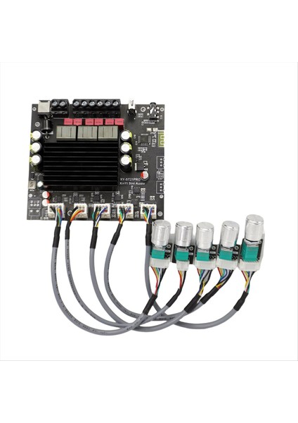 ST21PRO Bluetooth Dijital Ses Güç Amplifikatör Kart 2.1 Kanal 100WX2+200W Subwoofer TPA3221 3116 C&#39;yi Aşıyor (Yurt Dışından) fırsatları