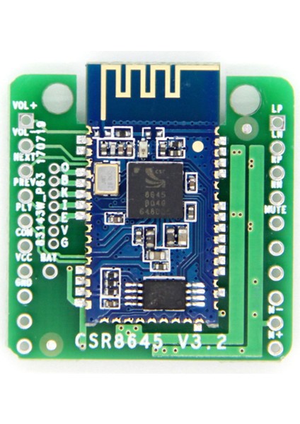 Bluetooth Amplifikatör Kart Modülü 5.0 Ses Alıcı CSR8645 Aptx Çift 5W Hoparlör Ses Amplifikatörü (Yurt Dışından)