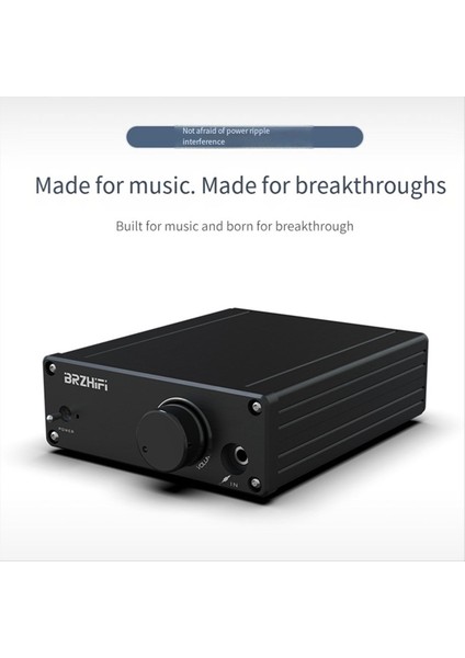 Brzhifi 2X80W MA12070 Dijital Ses Güç Amplifikatör Hoparlörleri Hıfı Stereo Amp Sınıfı D Aux DC15-19V Siyah (Yurt Dışından) modelleri