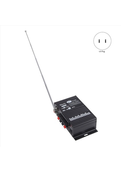 BT-888 5.0 Bluetooth Amplifikatörü 12V Hıfı 30W+30W Mini Bluetooth Mul Fonksiyonlu Amplifikatör Abd Fişi ile (Yurt Dışından) fırsatları