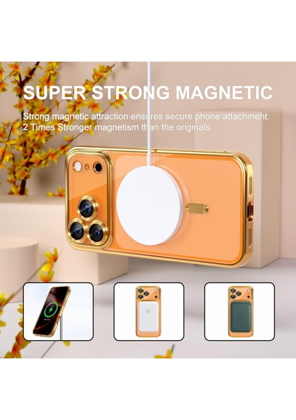 Apple iPhone 17 Pro Max Uyumlu Köşeleri Renkli Şeffaf Kamera Korumalı Silikon Kapak indirimleri