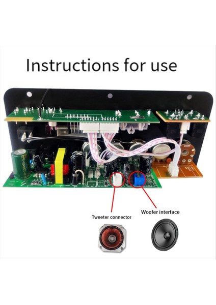 Optik Sesli Bluetooth Amp USB Fm Radyo Tf Oynatıcı Dıy Ses Subwoofer (Ab Fişi) (Yurt Dışından) indirimleri