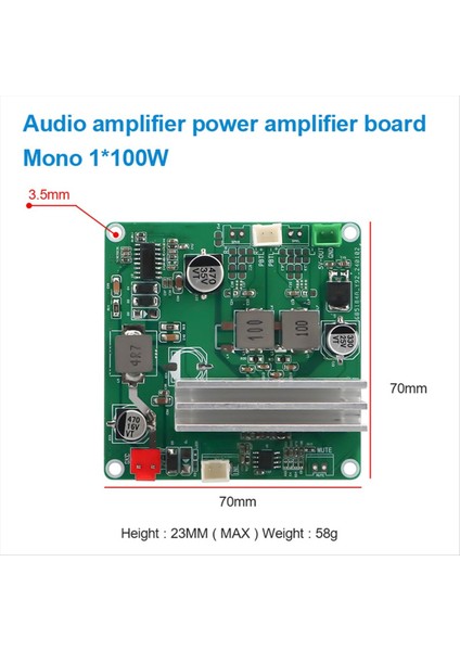 12V Dijital Ses Güç Amplifikatör Kartı TPA3116 100W Pbtl Sınıf D Ev Audio Modülü 5V Çıkış Ses Amplifikatör Modülü (Yurt Dışından) indirimleri