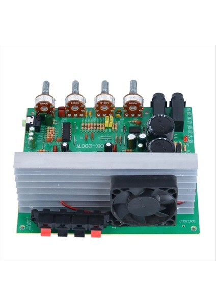 Yeni OK200W 2cannel 4-8ohm Amplifikatörler Modül Kartını Çift Grup AC18-26V 2 Kanal Güç Amplifikatörleri Kurulu Bitmiş B (Yurt Dışından) fırsatları