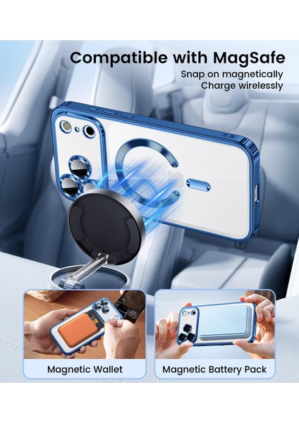 Apple iPhone 17 Pro Max Uyumlu Köşeleri Renkli Şeffaf Kamera Korumalı Silikon Kapak indirimleri