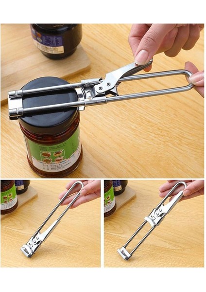 Zayıf Eller Için Ayarlanabilir Paslanmaz Çelik Şişe Açıcı Dönen Açık Kapak Manuel Soyulma (Yurt Dışından) fiyatları