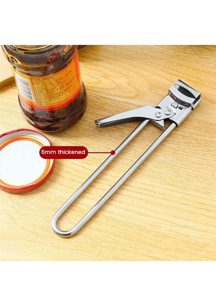 Zayıf Eller Için Ayarlanabilir Paslanmaz Çelik Şişe Açıcı Dönen Açık Kapak Manuel Soyulma (Yurt Dışından) modelleri