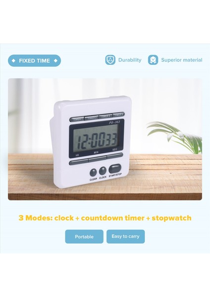 Dijital Geri Sayım Zamanlayıcı 4 Kanal Mutfak Pişirme Zamanlayıcı Saatini Say (Yurt Dışından) indirimleri