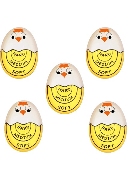 Kaynatma Yumurta Termometresi Yumurta Renk Değiştiren Pişirme Sıcaklığı Görüntüleyicisi Mutfak Gadget Düz Çizgi (Yurt Dışından)