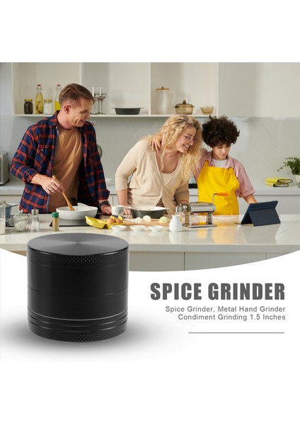 Baharat Öğütücü, Metal El Değirmeni, 1,5 Inçlik Çırpma Öğütme (Yurt Dışından) fırsatları