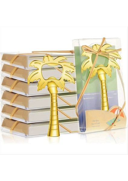 10 Adet Hindistan Cevizi Ağacı Şişe Açıcı Düğün Duş Konuk Leri Lik Eşyalar Düğün Için Malzeme Altın (Yurt Dışından) indirimleri