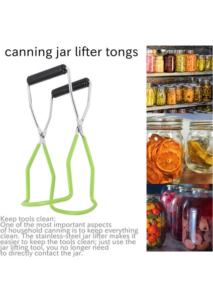 2 Adet Paslanmaz Çelik Konserve Kavanoz Kaldırıcı Maşalar ve Geniş Ağız ve Normal Kavanozlar Için Canning Huni, Temizlenmesi Kolay (Yurt Dışından) fiyatları