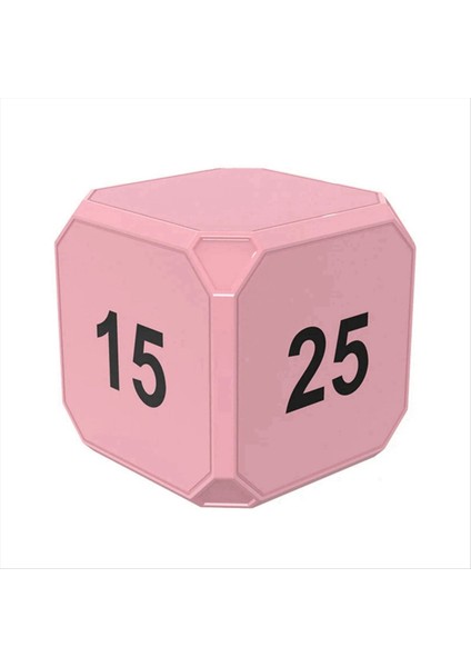 Pembe Flip-Change Mini Dijital Zamanlayıcı, LED Ekran, 4 Önceden Ayarlanmış Kez, Çift Mod, Geri Sayım Pişirme Zamanlayıcısı (Yurt Dışından)