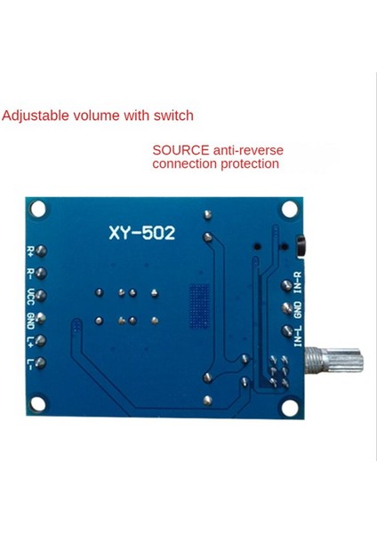 XY-502 Dijital Güç Amplifikatörü 2 Kanallı Stereo Yüksek Power 2X50W TPA3116D2 Subwoofer Ses Amplifikatör Kartı Modülü (Yurt Dışından) fırsatları