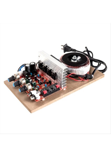 Dıy Modifiye 200W Audio Güç Amplifikatörü Alüminyum Plaka Stereo USB Hıfı Hoparlör Dijital Amplifikatör-Abd Fişi (Yurt Dışından)