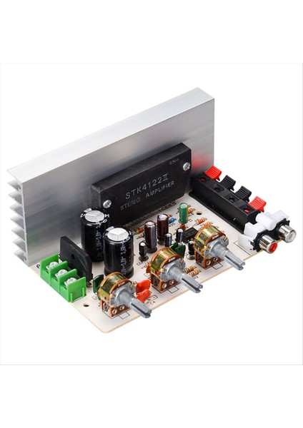 50W+50W Çift AC15-18V Stereo Ses Güç Amplifikatör Kartı 2.0 Kanal Stk Dıy Hoparlör Için Kalın Film Serisi Amplifikatör (Yurt Dışından)