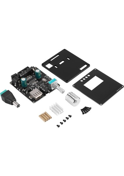 XY-C50L Mini Bluetooth 5.0 Kablosuz Ses Dijital Güç Amplifikatörü Stereo Kart 50WX2 Bluetooth Amplaficador 3.5mm USB (Yurt Dışından)