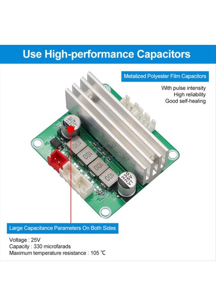 TPA3116 Stereo Ses Amplifikatör Kart TPA3116D2 50W &amp; 50W Çift Kanal Dijital Güç Amplifikatör Modülü DC12-24V (Yurt Dışından) fırsatları