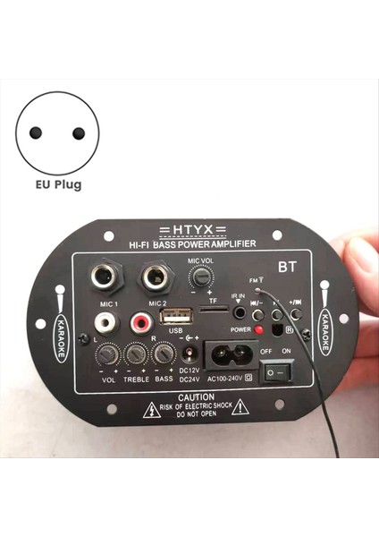 Optik Sesli Bluetooth Amp USB Fm Radyo Tf Oynatıcı Ses Subwoofer (Ab Fişi) (Yurt Dışından) fiyatları