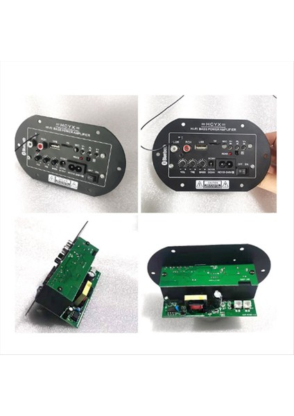 Optik Sesli Bluetooth Amp USB Fm Radyo Tf Oynatıcı Ses Subwoofer (Ab Fişi) (Yurt Dışından) modelleri