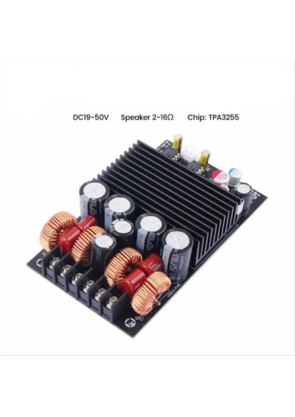 DC19-50V 300W+300W 600W Bluetooth Güç Amplifikatör Modülü TPA3255 Treble ve Bas Ayarlamalı Kanal 2.0 Kanal (Yurt Dışından) modelleri